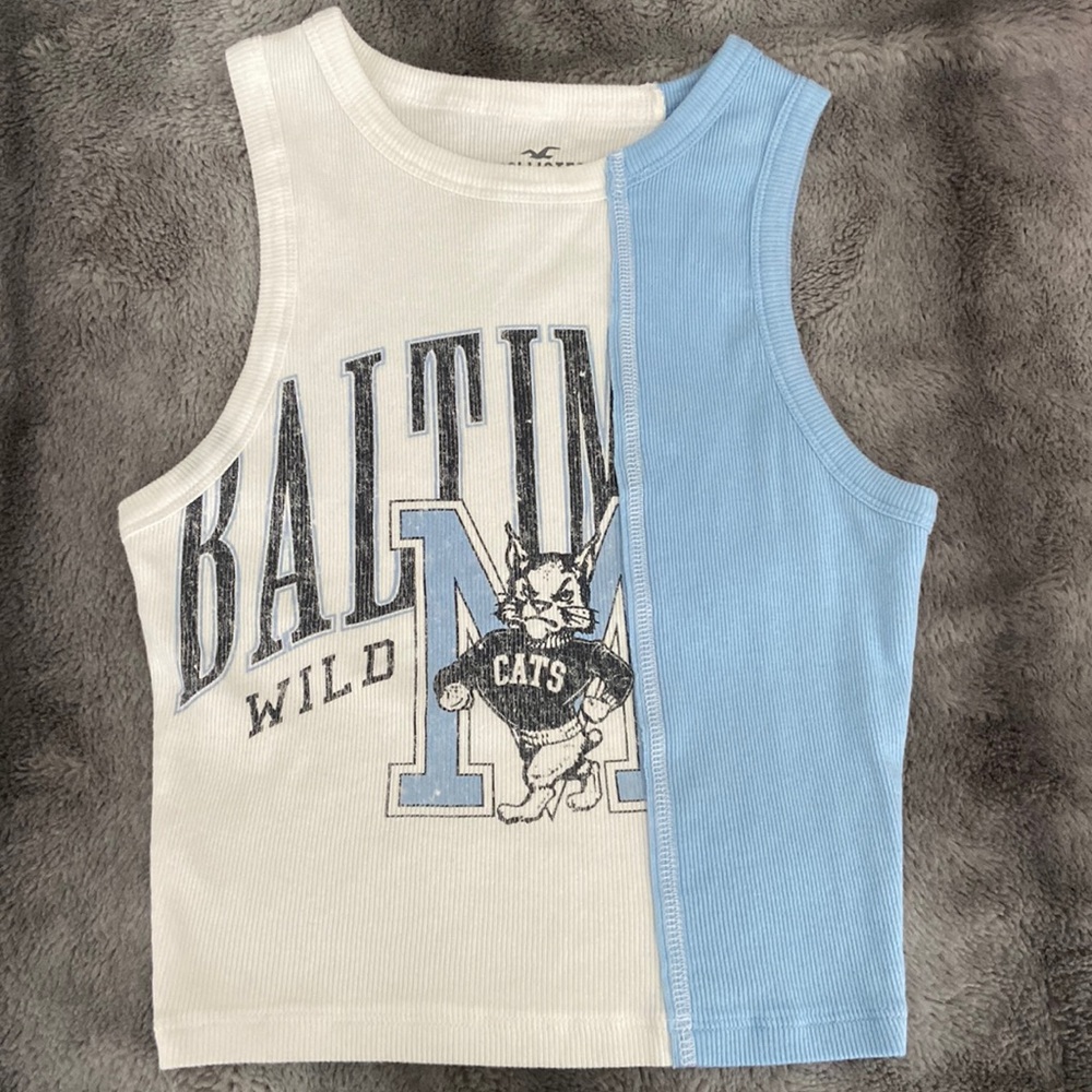 Hollister High Neck Tank Top